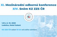 Blíží se XI. mezinárodní odborná konference a XIV. sněm Komory záchranářů ZZS ČR
