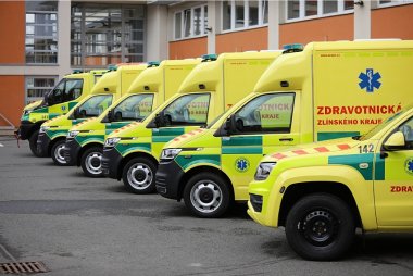ZZS Zlínského kraje má nové sanitní vozy za 20 milionů korun.