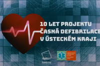 10 let projektu Časná defibrilace v Ústeckém kraji