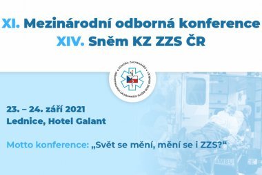 NEW - Program XI. odborné konference a XIV. sněm Komory záchranářů zdravotnických záchranných služeb ČR