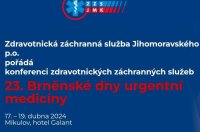 Pozvánka na 23. Brněnské dny urgentní medicíny