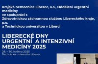 2. ročník kongresu "Liberecké dny urgentní a intenzivní medicíny"