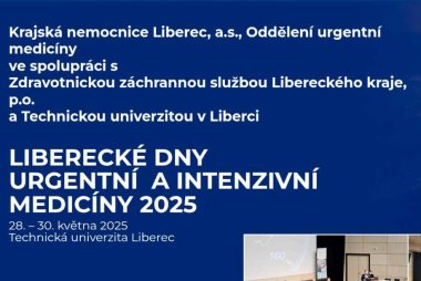 2. ročník kongresu "Liberecké dny urgentní a intenzivní medicíny"