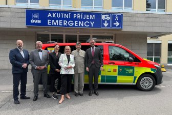 Záchranná služba Praha a ÚVN otevírají základnu pro společnou lékařskou výjezdovou skupinu