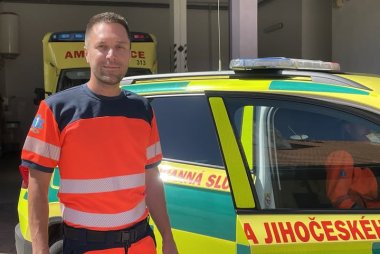 Dnes se ujal funkce nový ředitel ZZS JčK MUDr. Jakub Jan Hájek