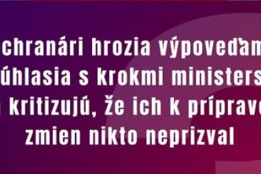 Záchranári hrozia výpoveďami. Nesúhlasia s krokmi ministerstva a kritizujú, že ich k príprave zmien nikto neprizval