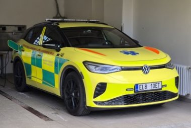 Po RV v ZZS Hradec Králové, mají elektromobil i na RV v Českých Budějovicích