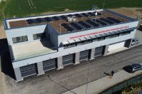 V Robousích na Jičínsku kraj dokončil stavbu nové výjezdové základny zdravotnických záchranářů